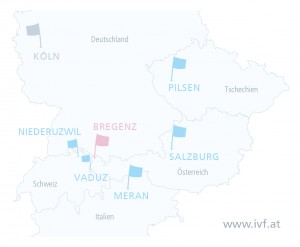 IVF Zentren Prof. Zech_Standorte Europa